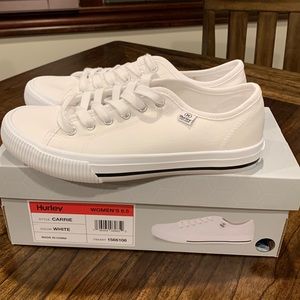 Brand New - Size 6.5 - Hurley White Sneakers